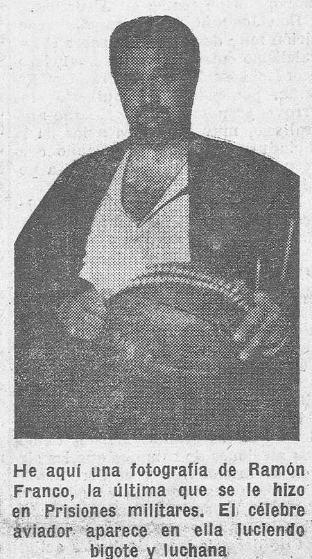 Ramón Franco en la cárcel_1930